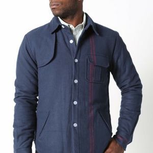 Band of Outsiders Quilted Hunting Shirt Overshirt Size Small Made in USA